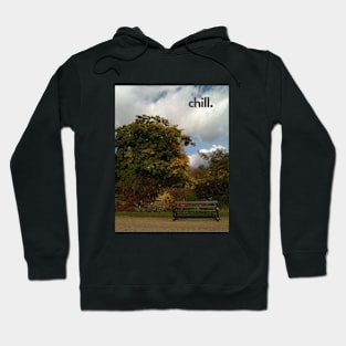 Chill: a place and moment to relax. Hoodie